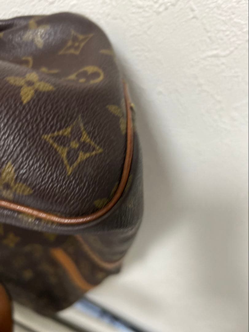 Louis Vuitton ヴィトン　ビトン　モノトーンボストンバッグ ブラウン