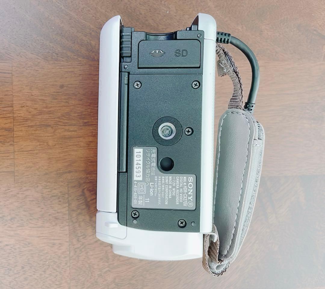 【大容量バッテリー付き】HDR-CX270V HDビデオカメラレコーダー