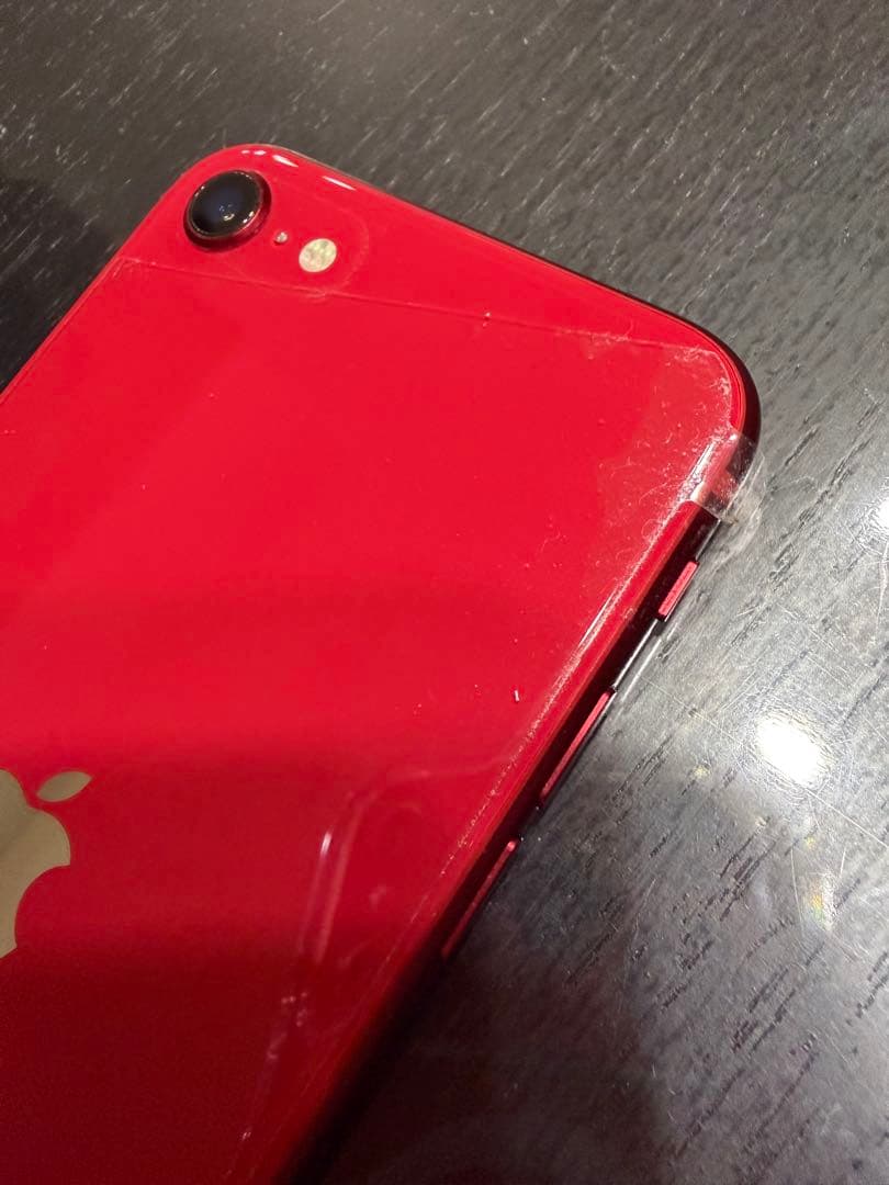 iPhone SE (第2世代) レッド　64GB 中古美品　未使用備品・箱付き