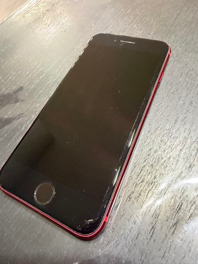iPhone SE (第2世代) レッド　64GB 中古美品　未使用備品・箱付き