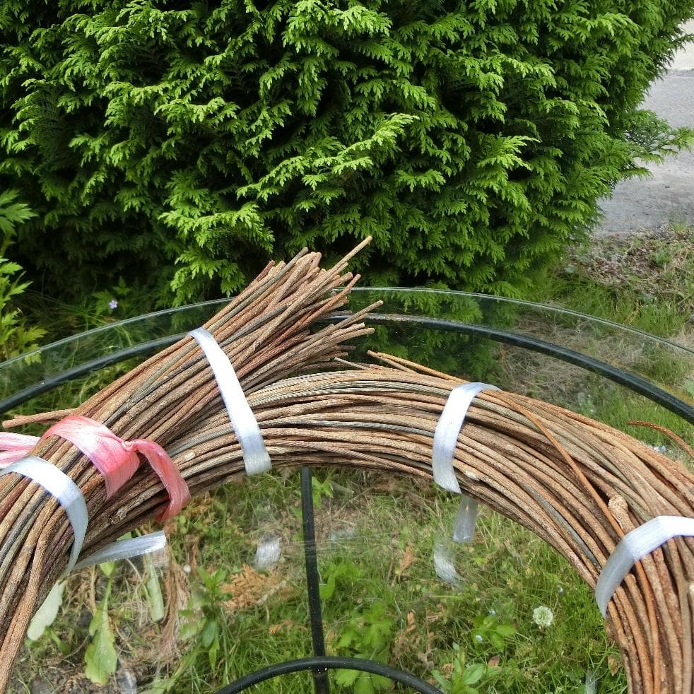 みっくん 青森県岩木山採取　あけび蔓　長 短 各1kg　合計2kg 練習用