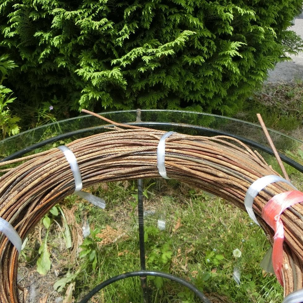 みっくん 青森県岩木山採取　あけび蔓　長 短 各1kg　合計2kg 練習用