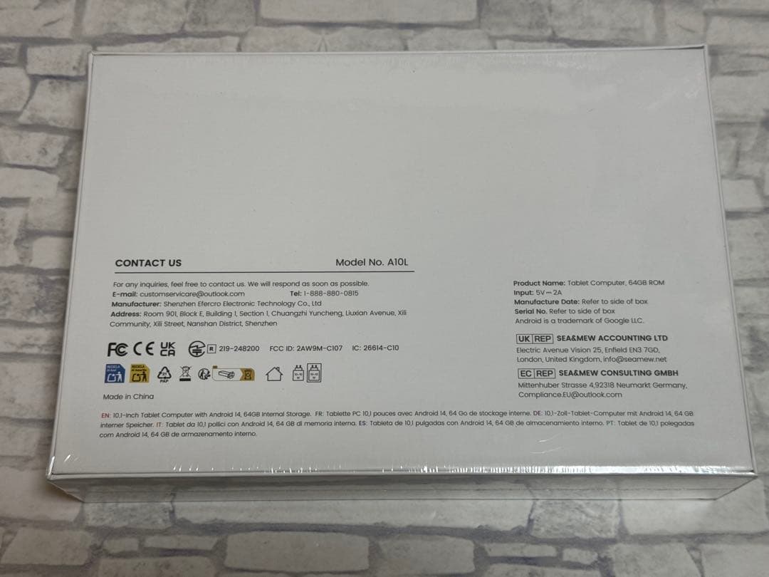 タブレット 10インチ - HiGrace Android14 タブレット