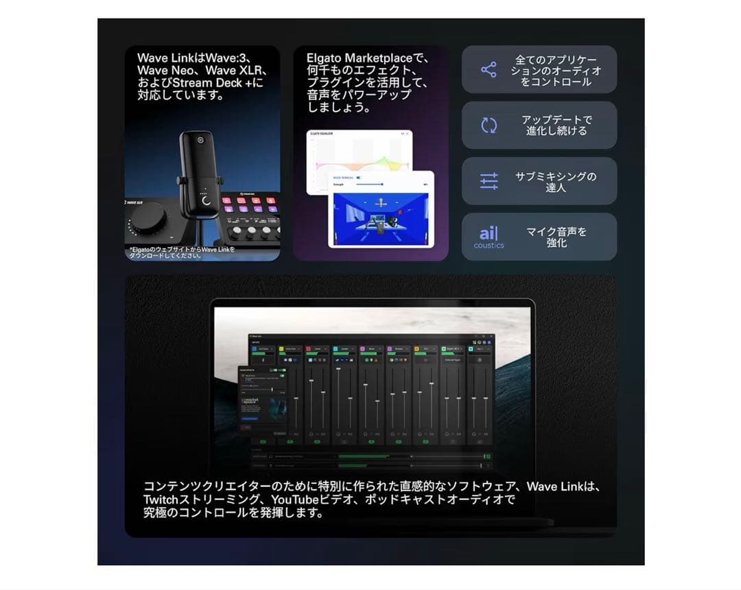 その他 elgato Stream Deck+