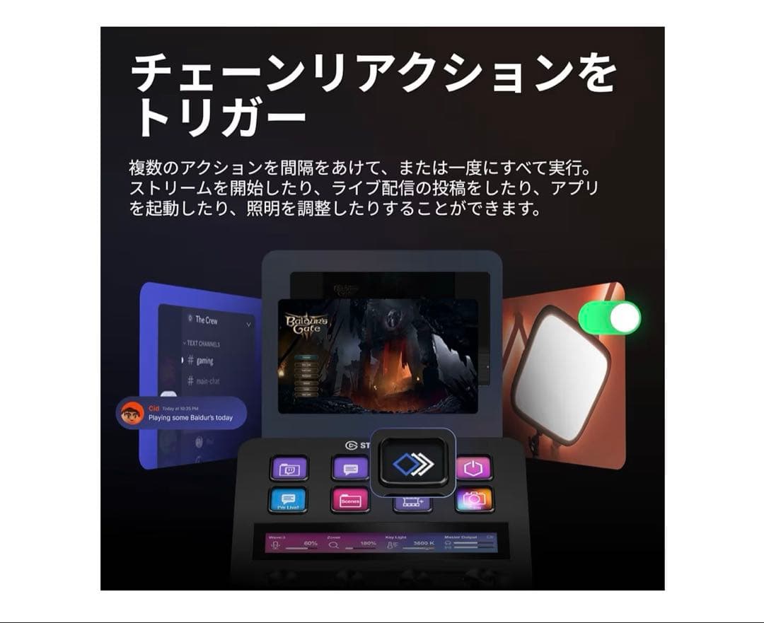 その他 elgato Stream Deck+