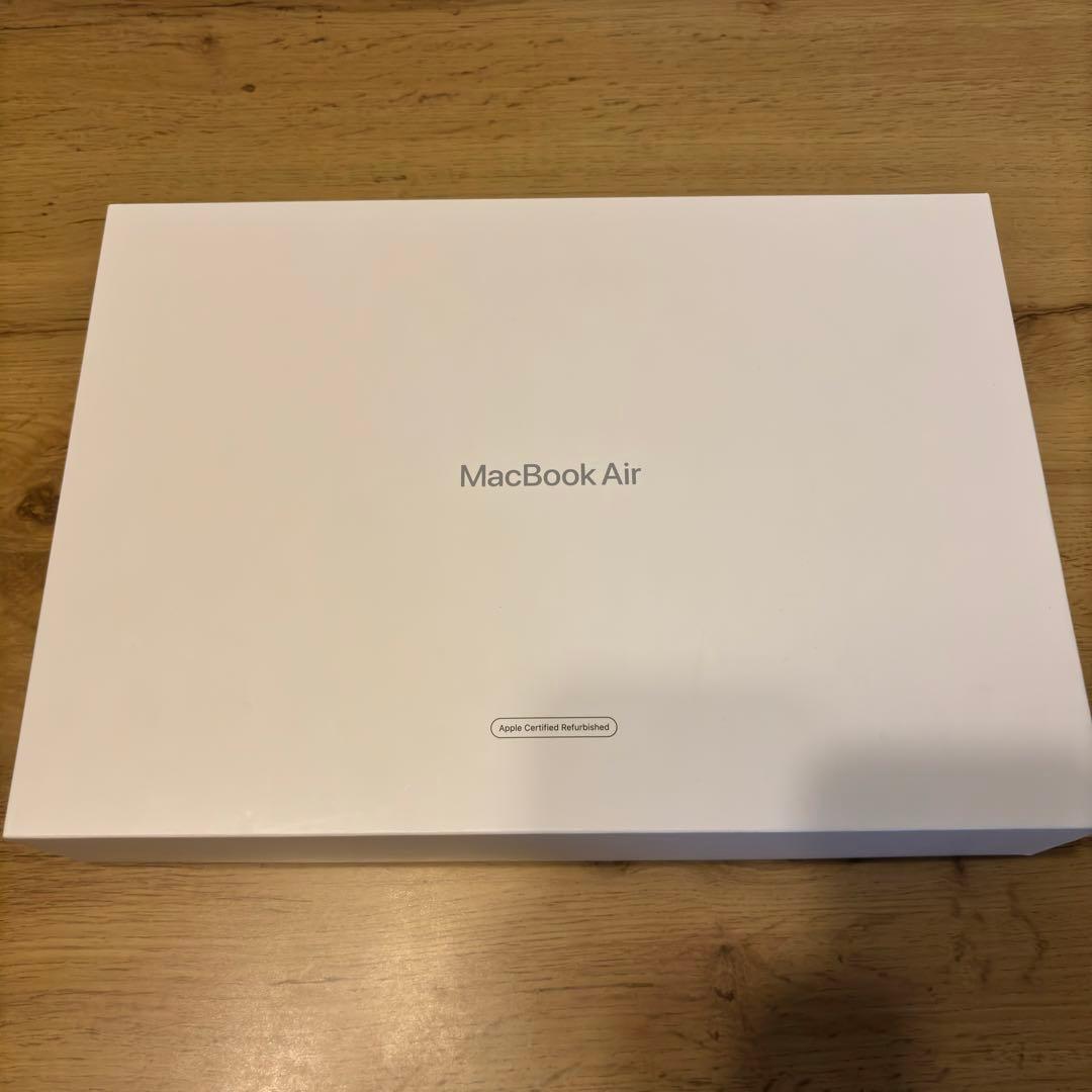 美品 MacBook Air M1 バッテリー最大容量98% 256GB 付属有