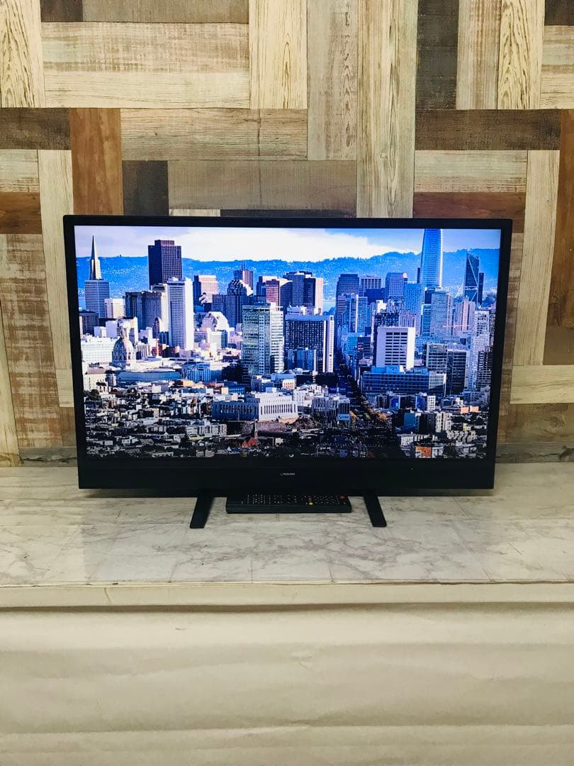 即日受渡❣️全国送料込マクスゼン32型液晶テレビ外付けHDD録画可.新品リモコン付