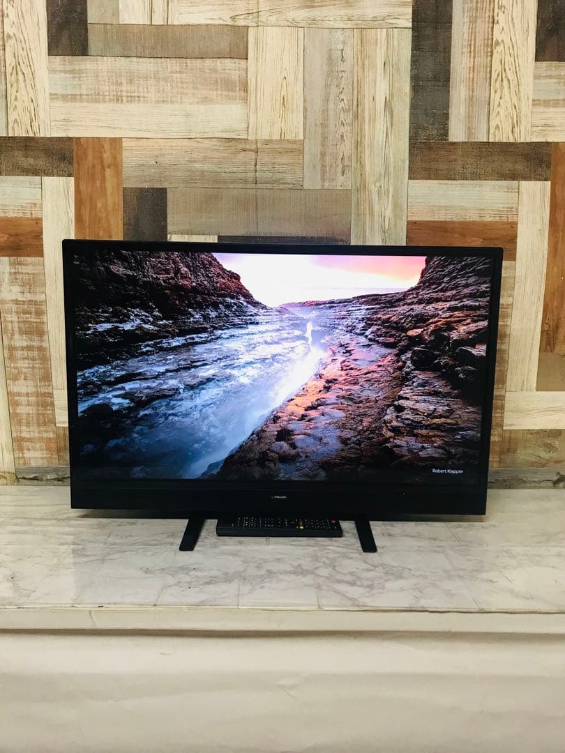 即日受渡❣️全国送料込マクスゼン32型液晶テレビ外付けHDD録画可.新品リモコン付