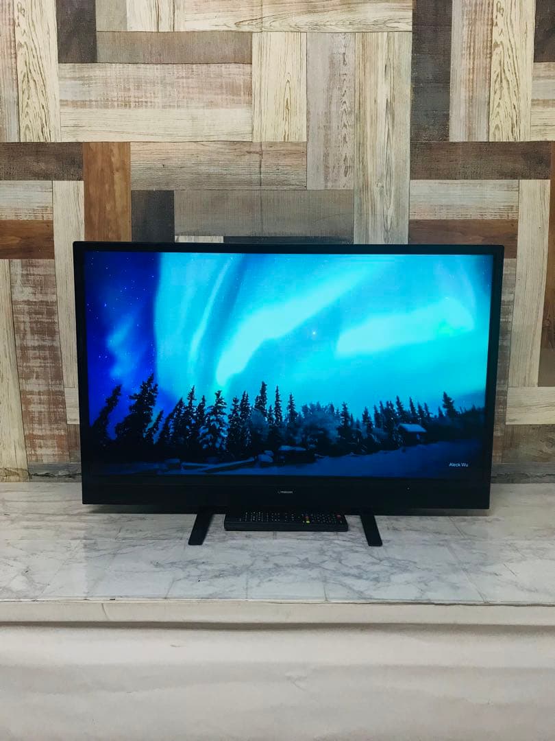 即日受渡❣️全国送料込マクスゼン32型液晶テレビ外付けHDD録画可.新品リモコン付