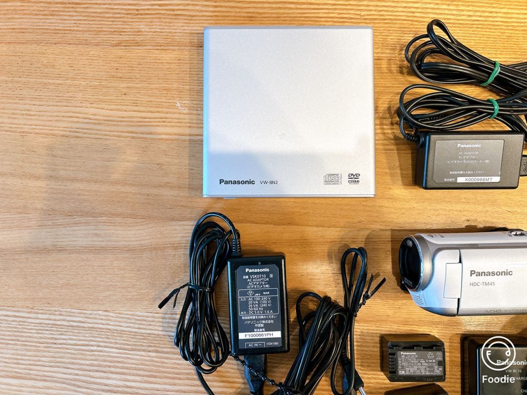 Panasonic HDC-TM45 ビデオカメラ　DVDバーナー　他セット
