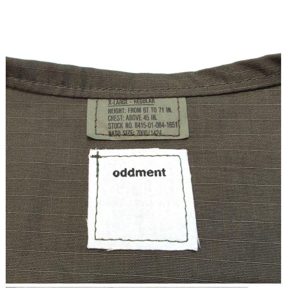 ODDMENT リップストップジャケット ミリタリージャケット