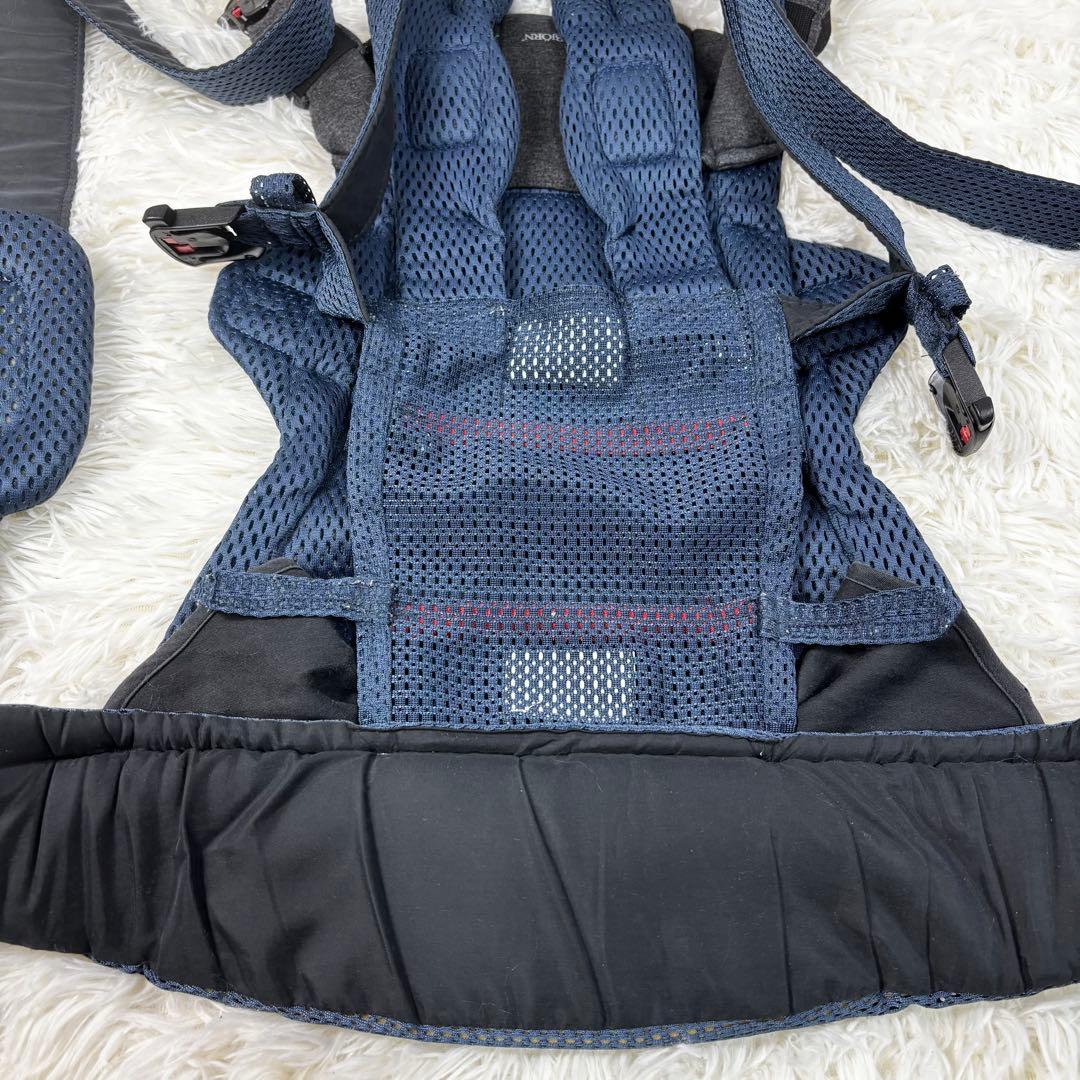 『美品』baby bjorn ベビービョルン　ハーモニー　ネイビー