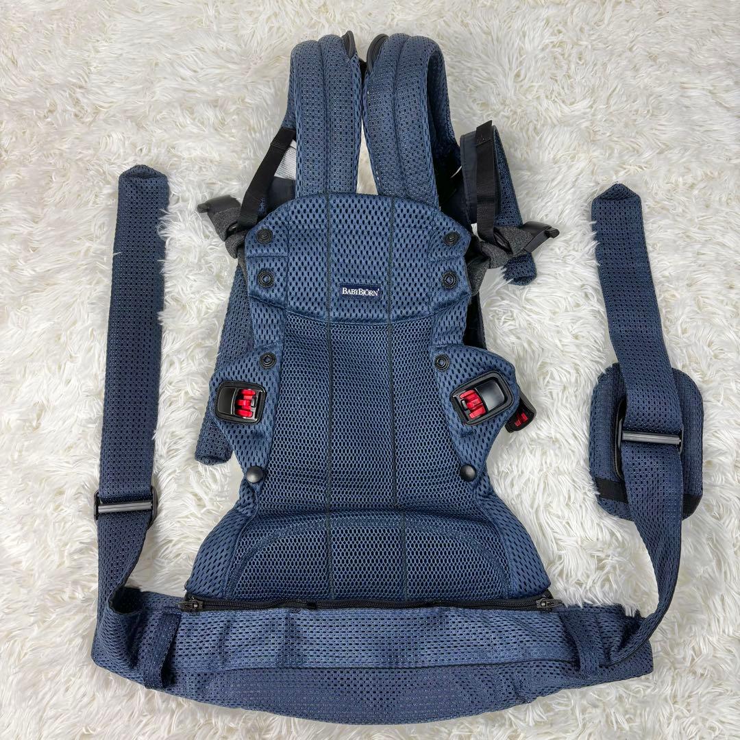 『美品』baby bjorn ベビービョルン　ハーモニー　ネイビー
