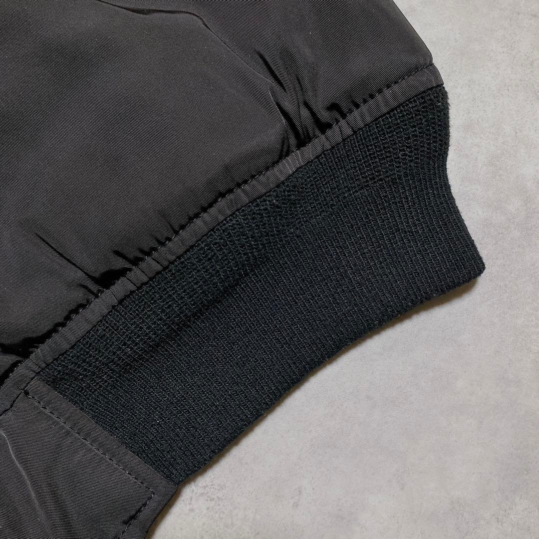 archive MOUSSY N2B フライトミリタリージャケット ブラック M