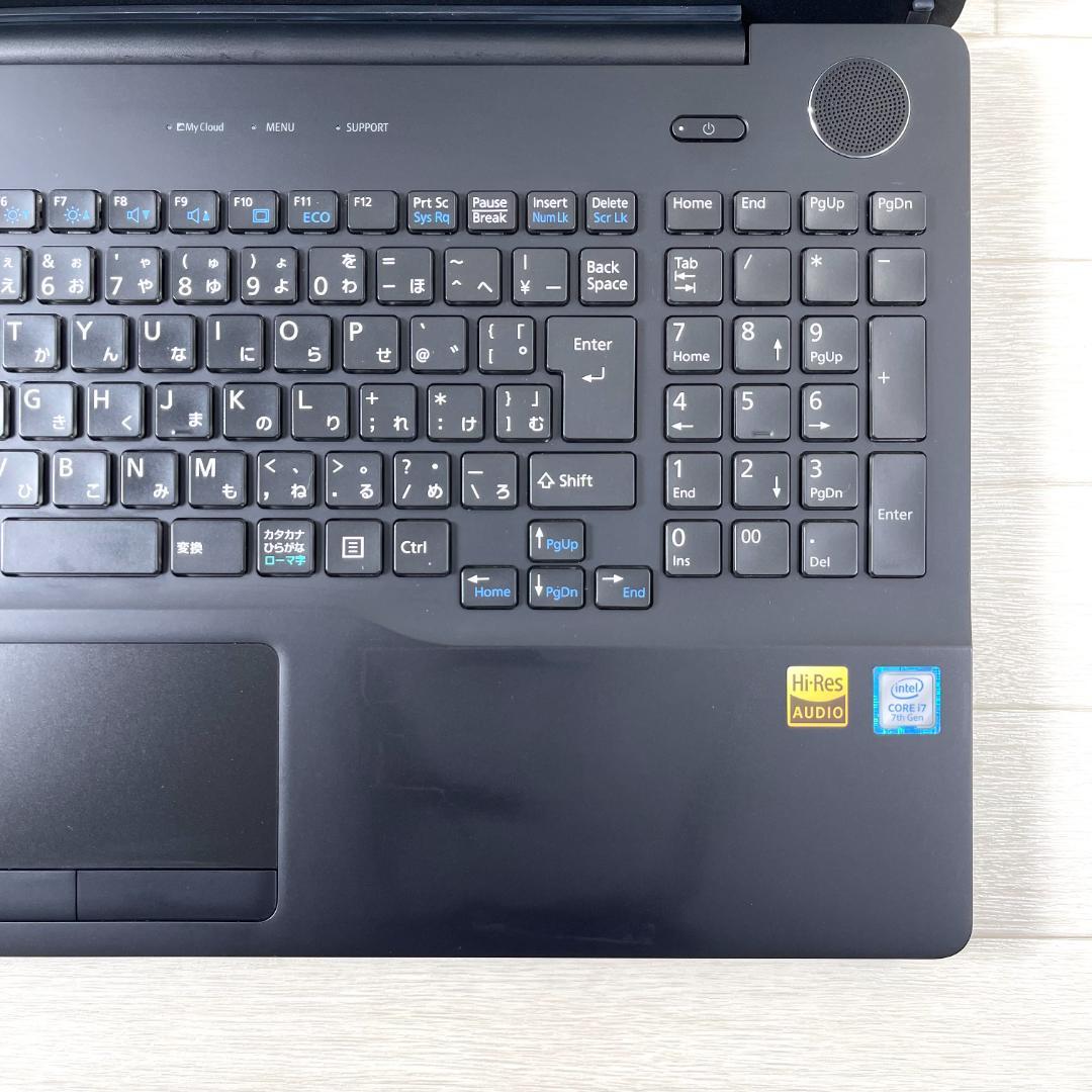 富士通 i7 新品SSD512G メモリ8 Windows11 ノートパソコン