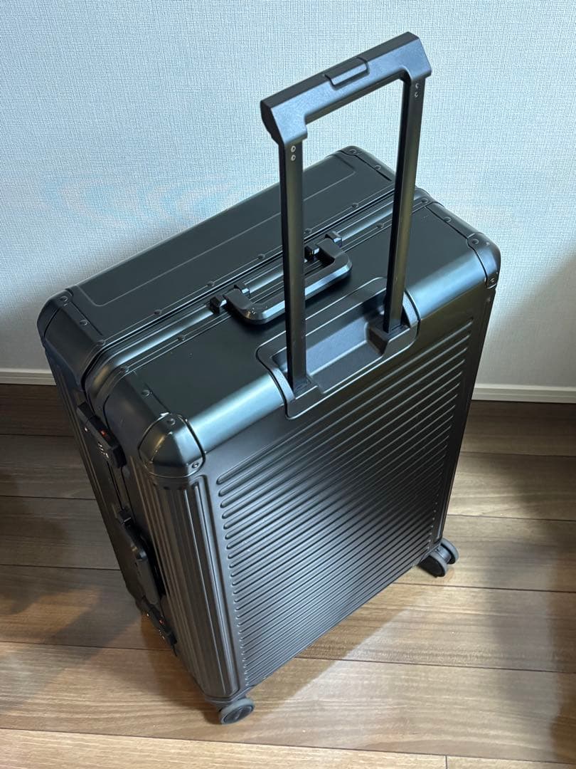 トラベライト スーツケース アルミフレーム Lサイズ 100L ブラック