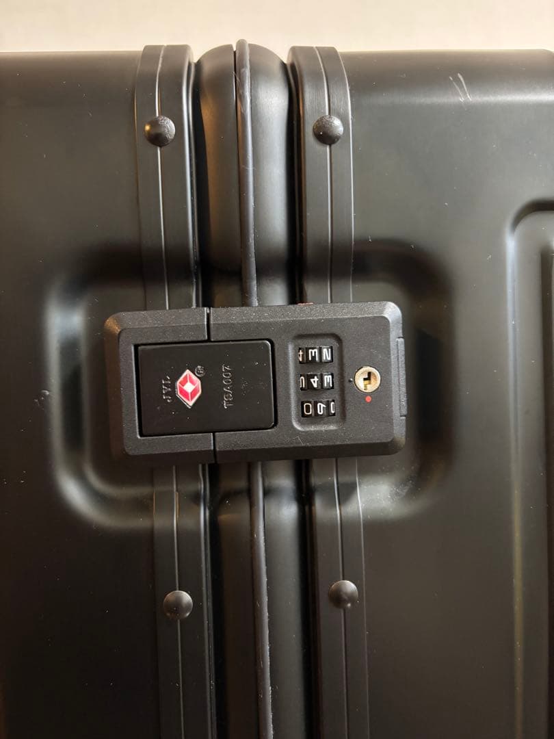 トラベライト スーツケース アルミフレーム Lサイズ 100L ブラック