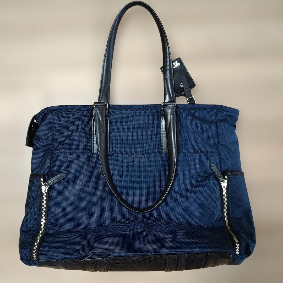 【お値下げ】TUMI ネイビー トートバッグ