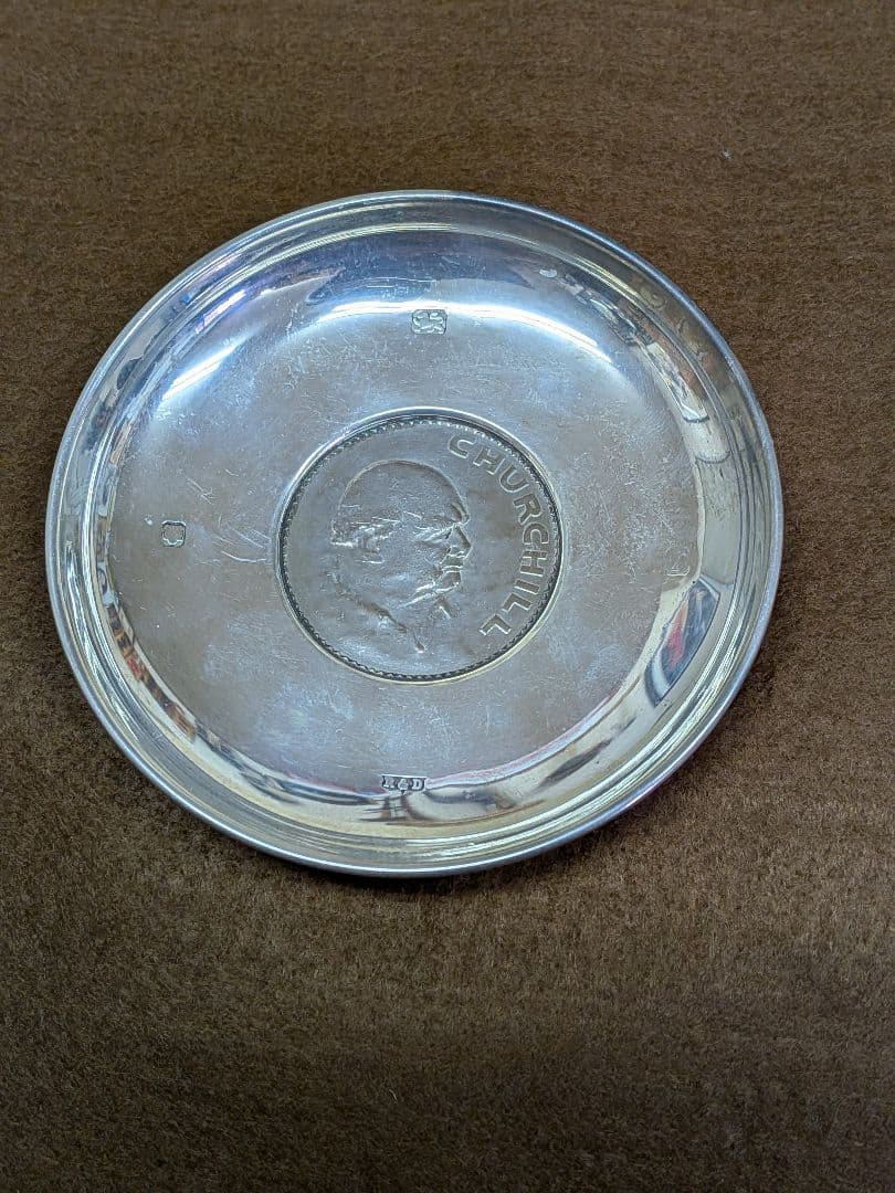 スターリングシルバー925 銀製プレート 68.9gホールマーク刻印有り