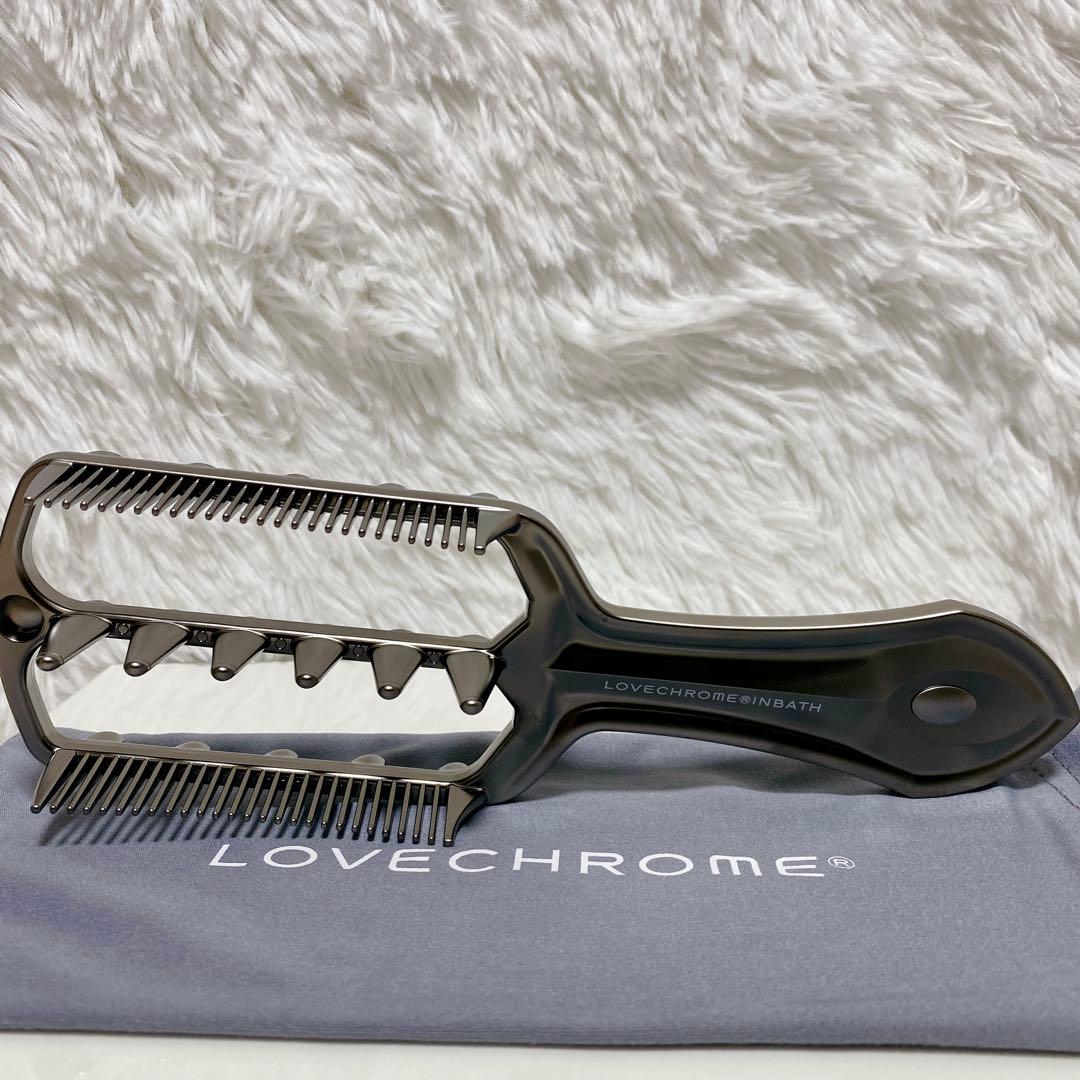 未使用 LOVECHROME パドルコーム PREMIUM コーム ブラック