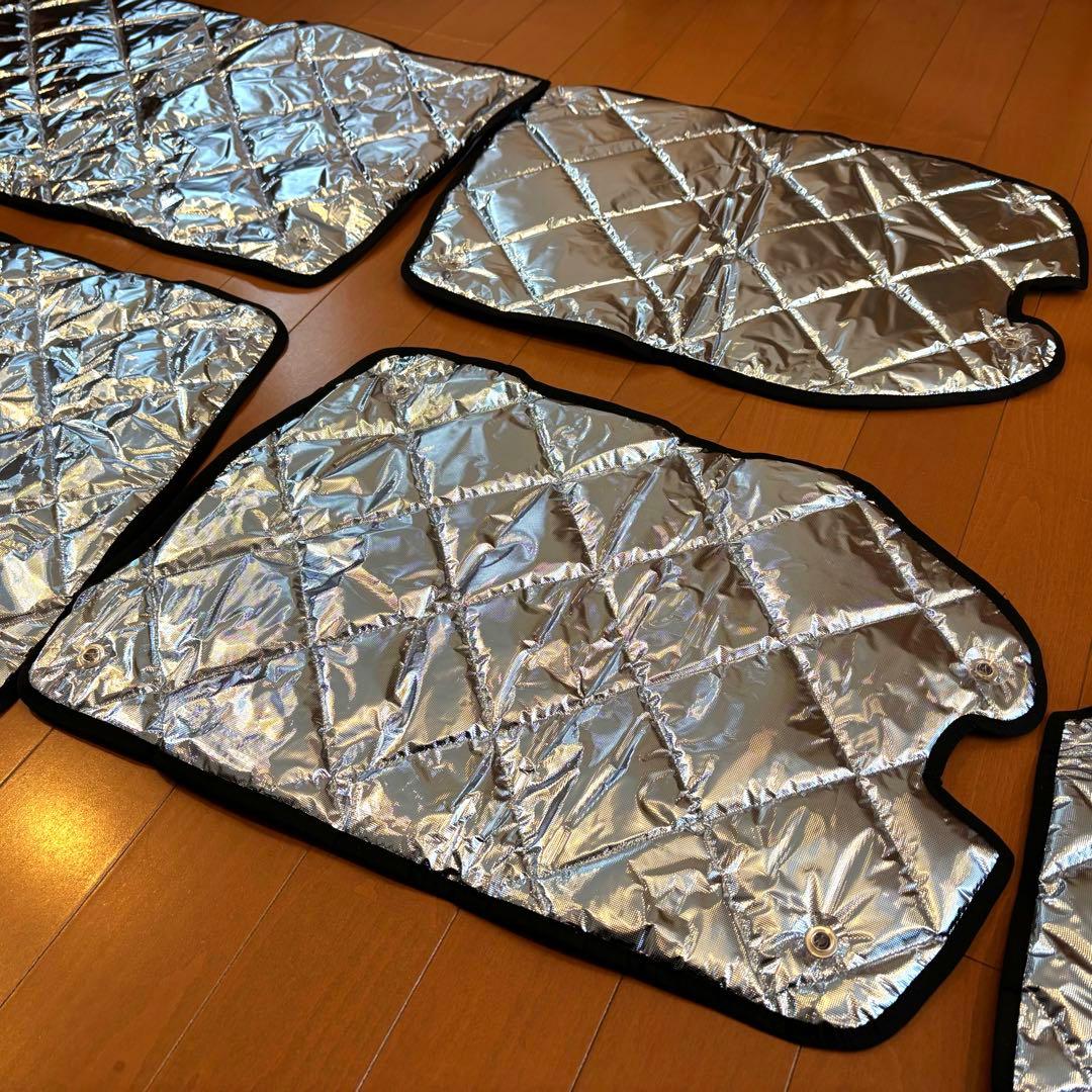 【美品】95プラド用 AIZUマルチシェード 8枚全窓フルセット