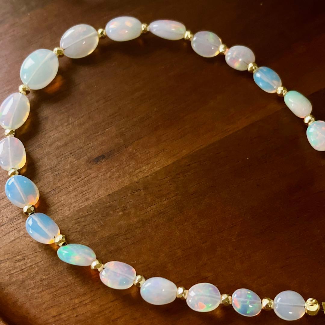 桃色の雲◆高品質✧ブラックオパールピアス✧14kgf