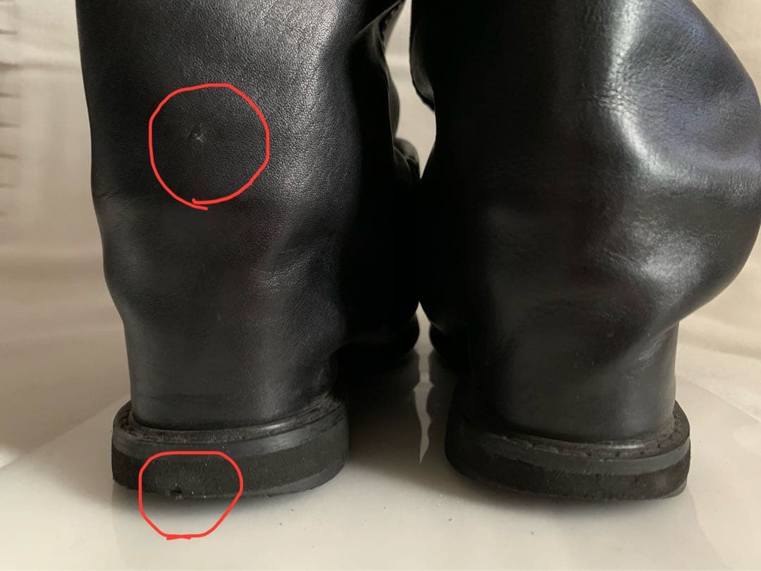 ZUCCA カバーブーツ　Sサイズ