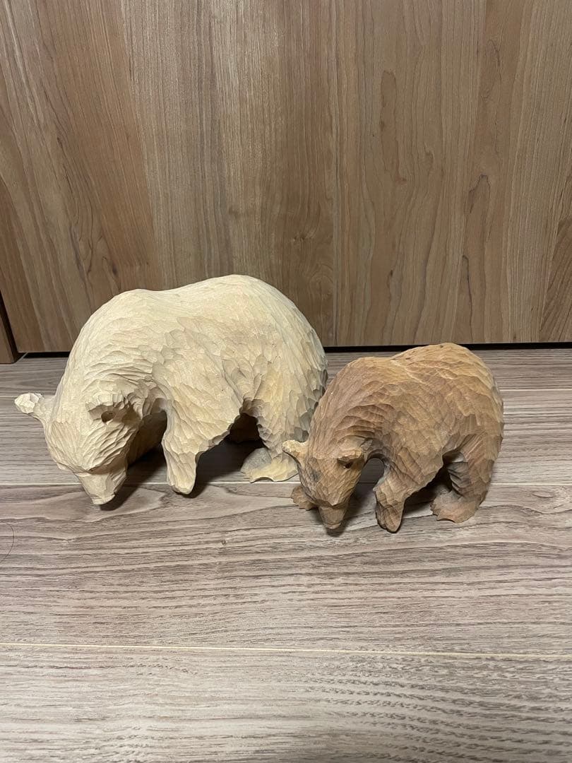 木彫り　熊　伊藤幹男