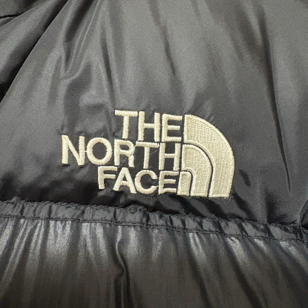 90s ノースフェイス ヌプシ ダウン 700 ブラック メンズS ヴィンテージ