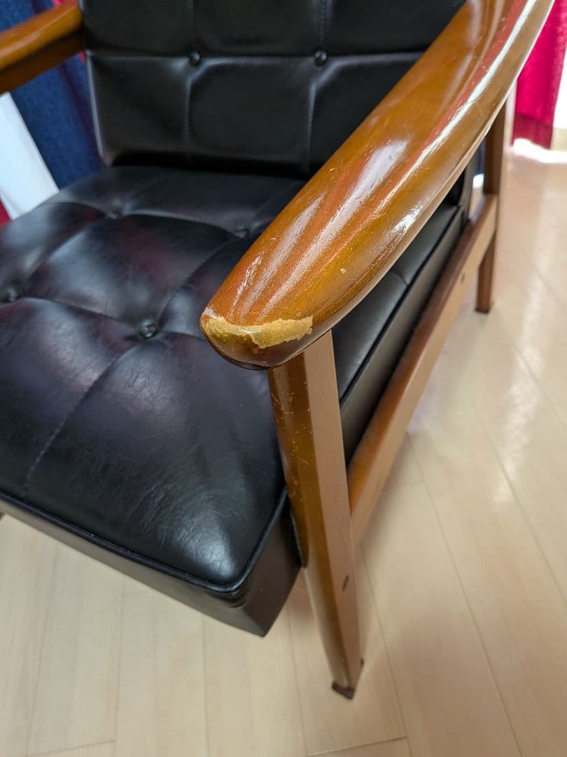 【Leo】カリモク60 Ｋチェア オットマン付き