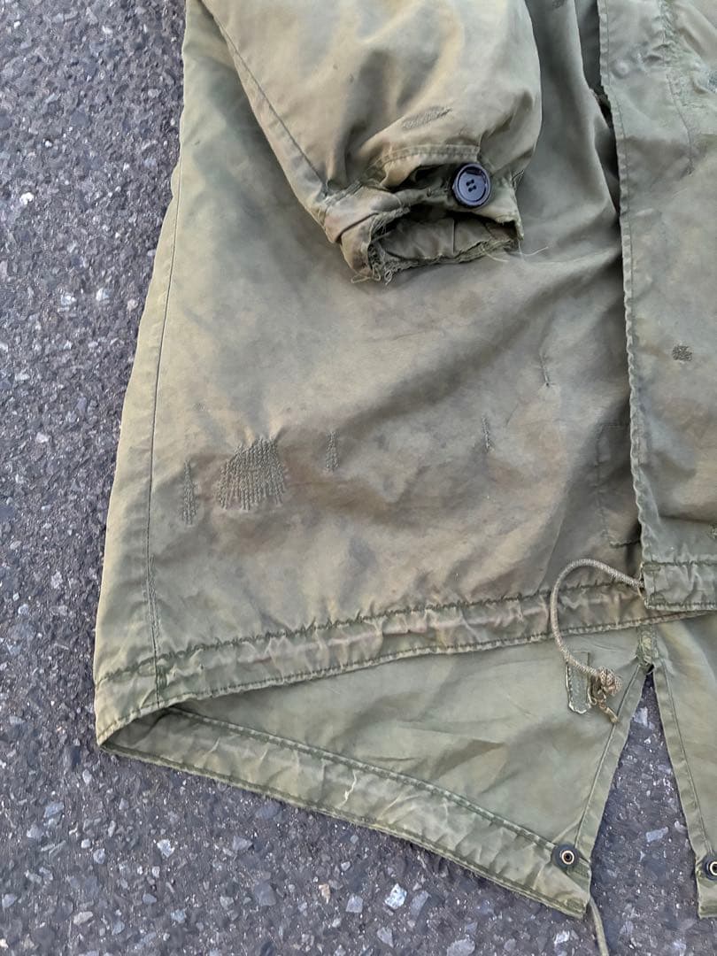 【米軍実物】72y M65 77yライナー付き 83yフード アルミジップ