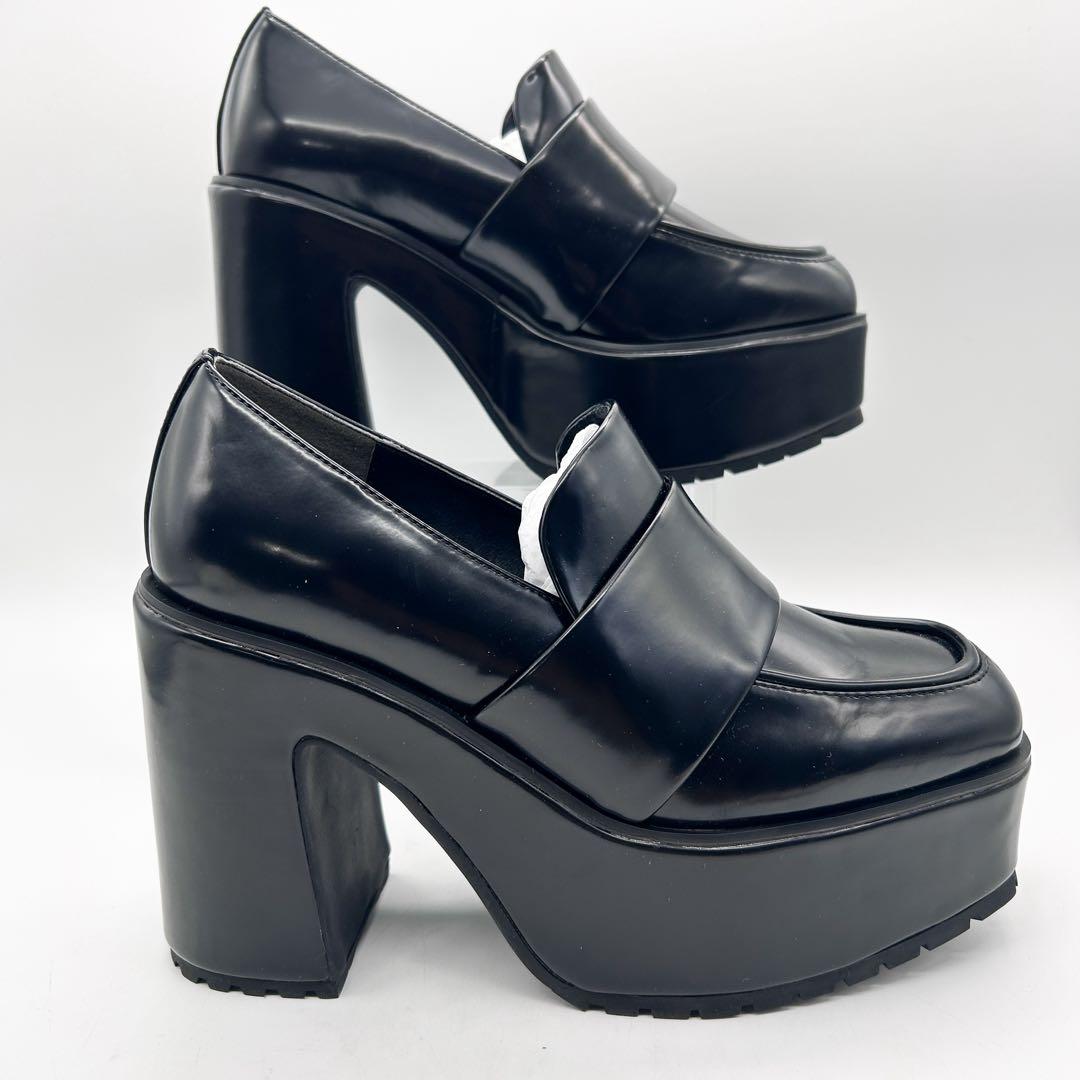 未使用✨MAISON SPECIAL ボリュームソールローファー 38 ブラック