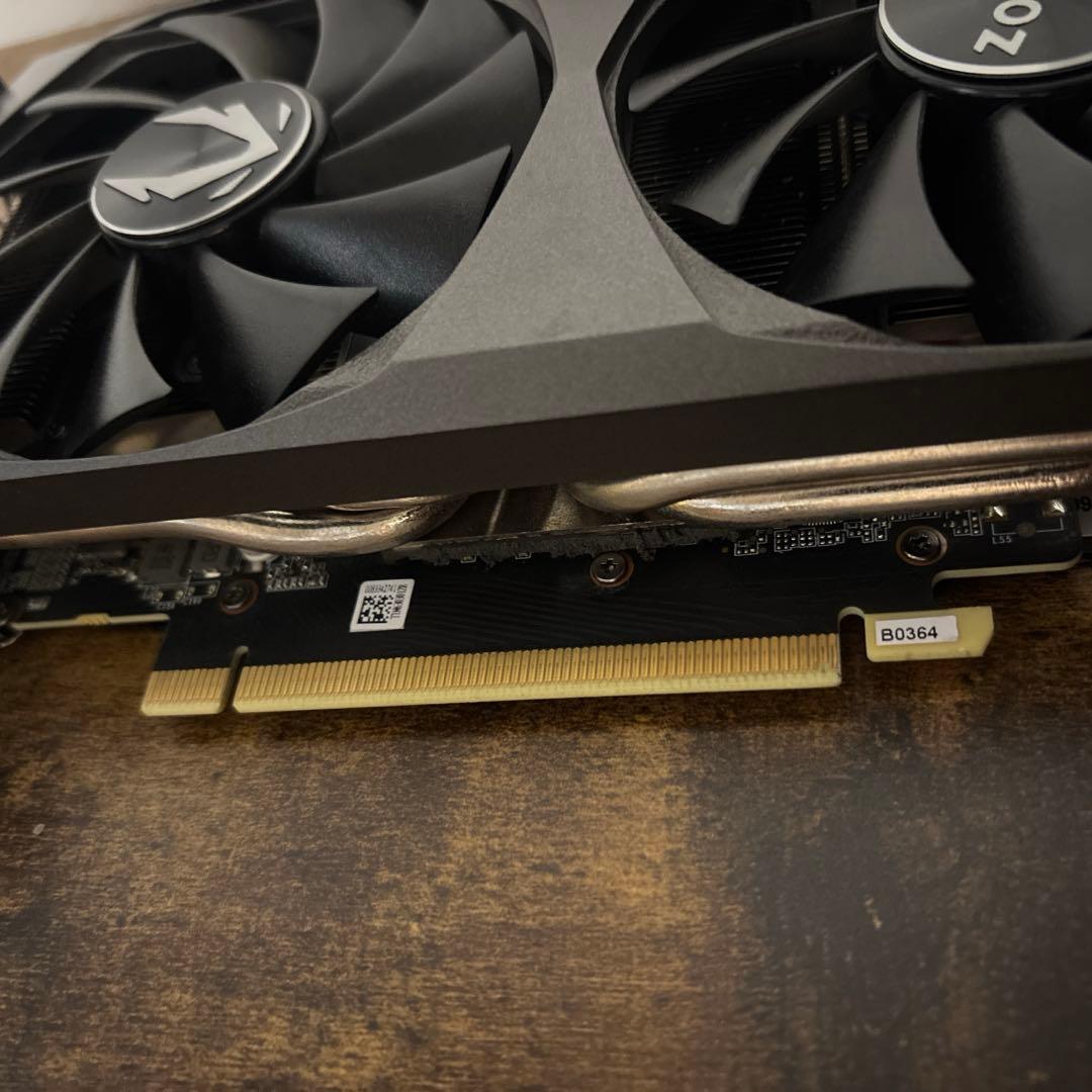 グラフィックボード・グラボ・ビデオカード Zotac game rtx 3060ti twin edge oc 8gb