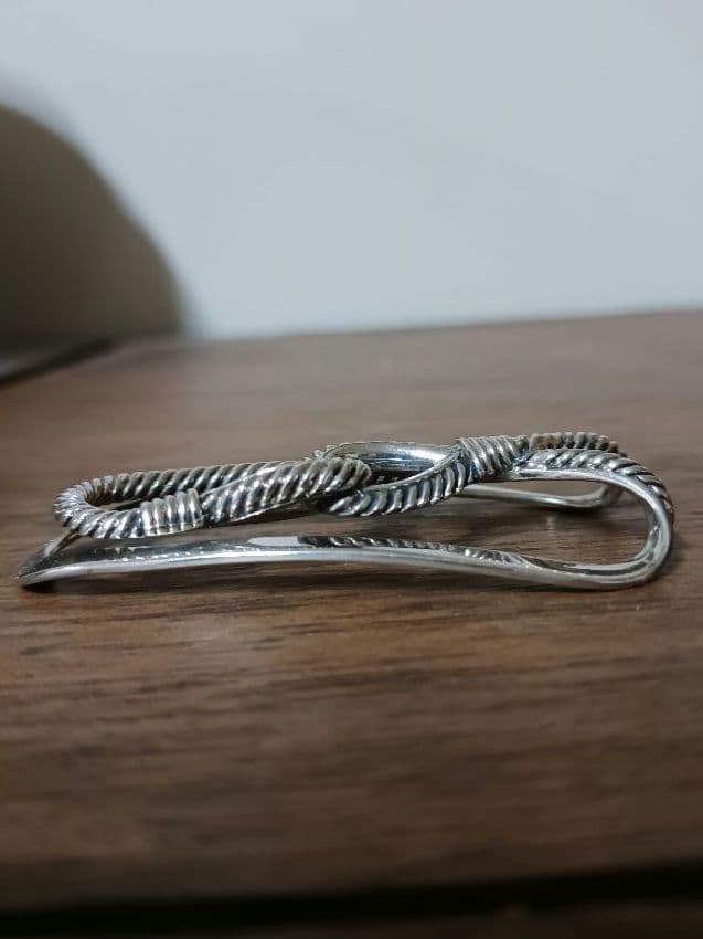 HERMES　シルバー 925 ヴィンテージ　マネークリップ 　エルメス