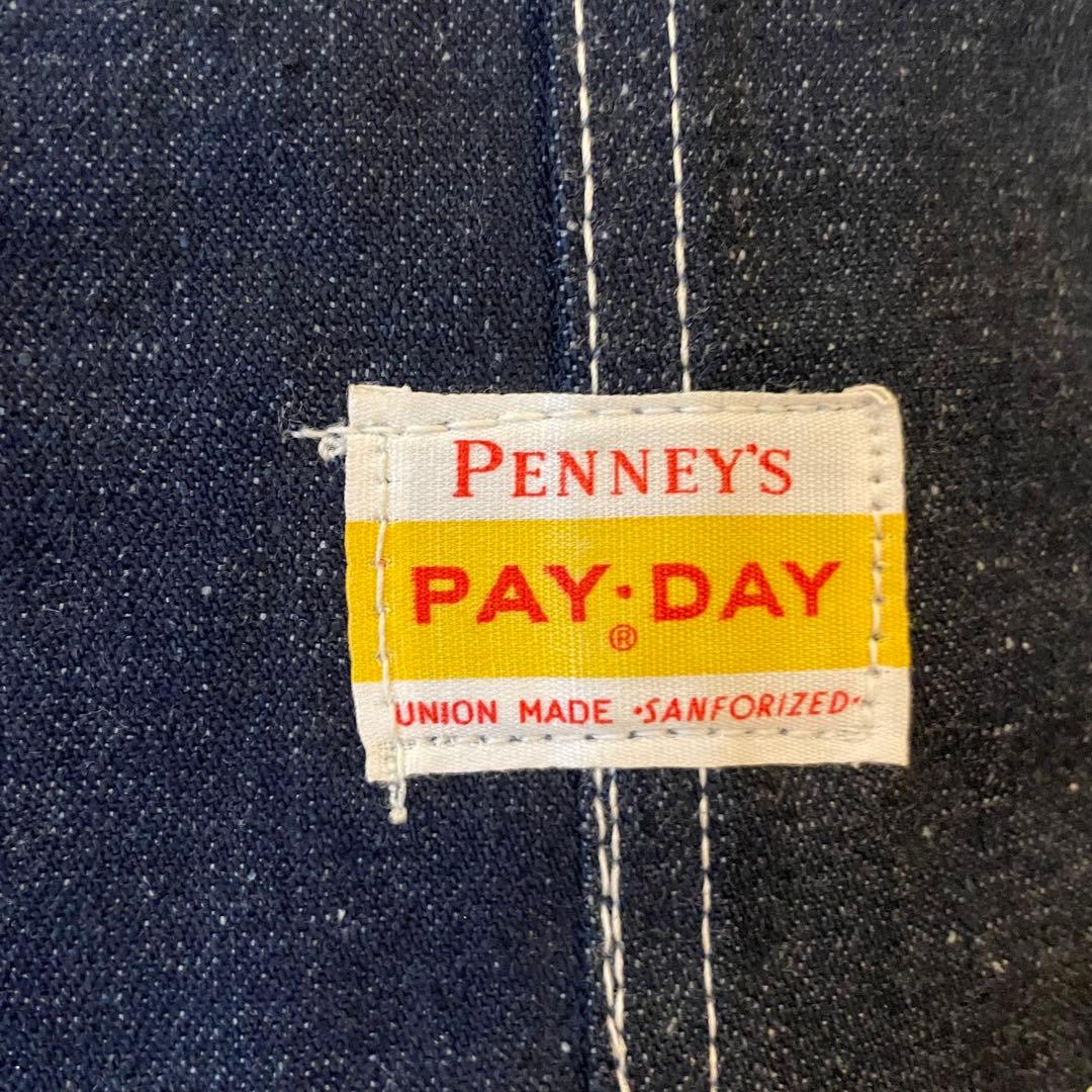 デッドストック 50s PayDay ペイデイ オーバーオール サロペット
