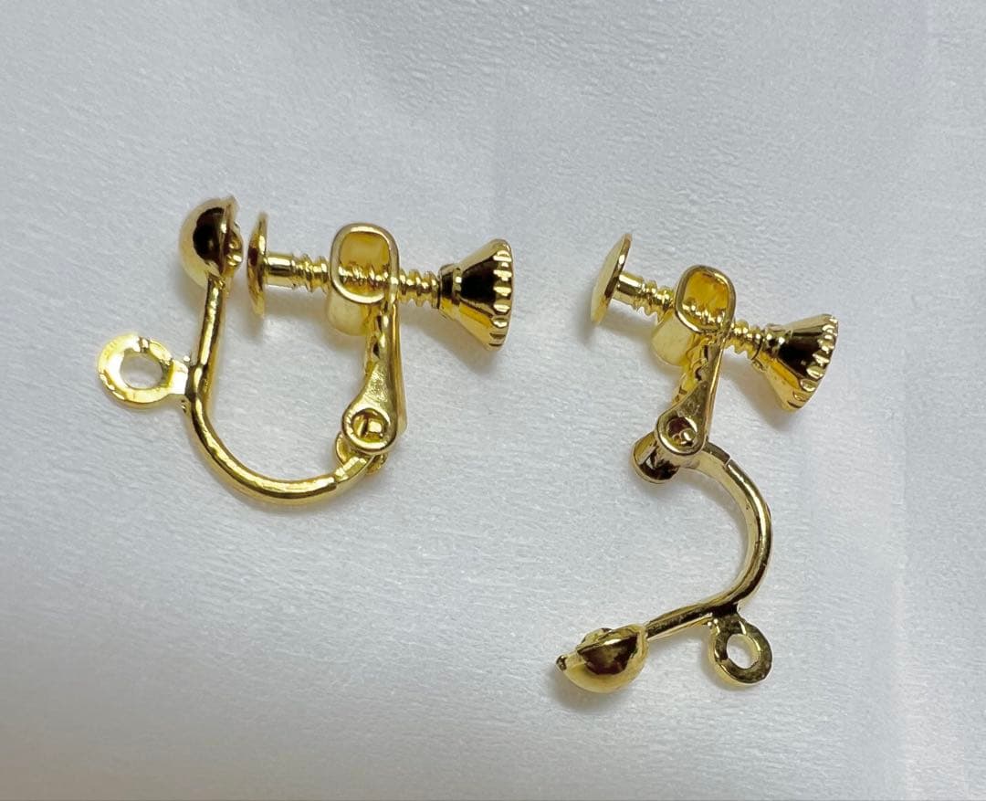 A6827南洋真珠天然本真珠ピアス イヤリング18k海水真珠ゴールドパール大粒