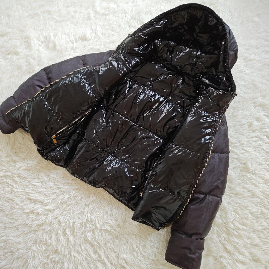 びにしうす様　マイケルコース リバーシブル ダウンジャケット シグネチャー ロゴ