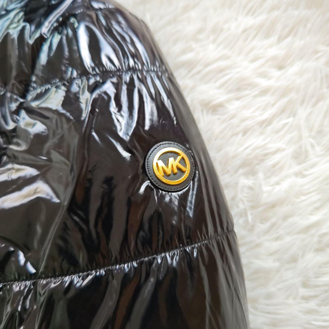 びにしうす様　マイケルコース リバーシブル ダウンジャケット シグネチャー ロゴ