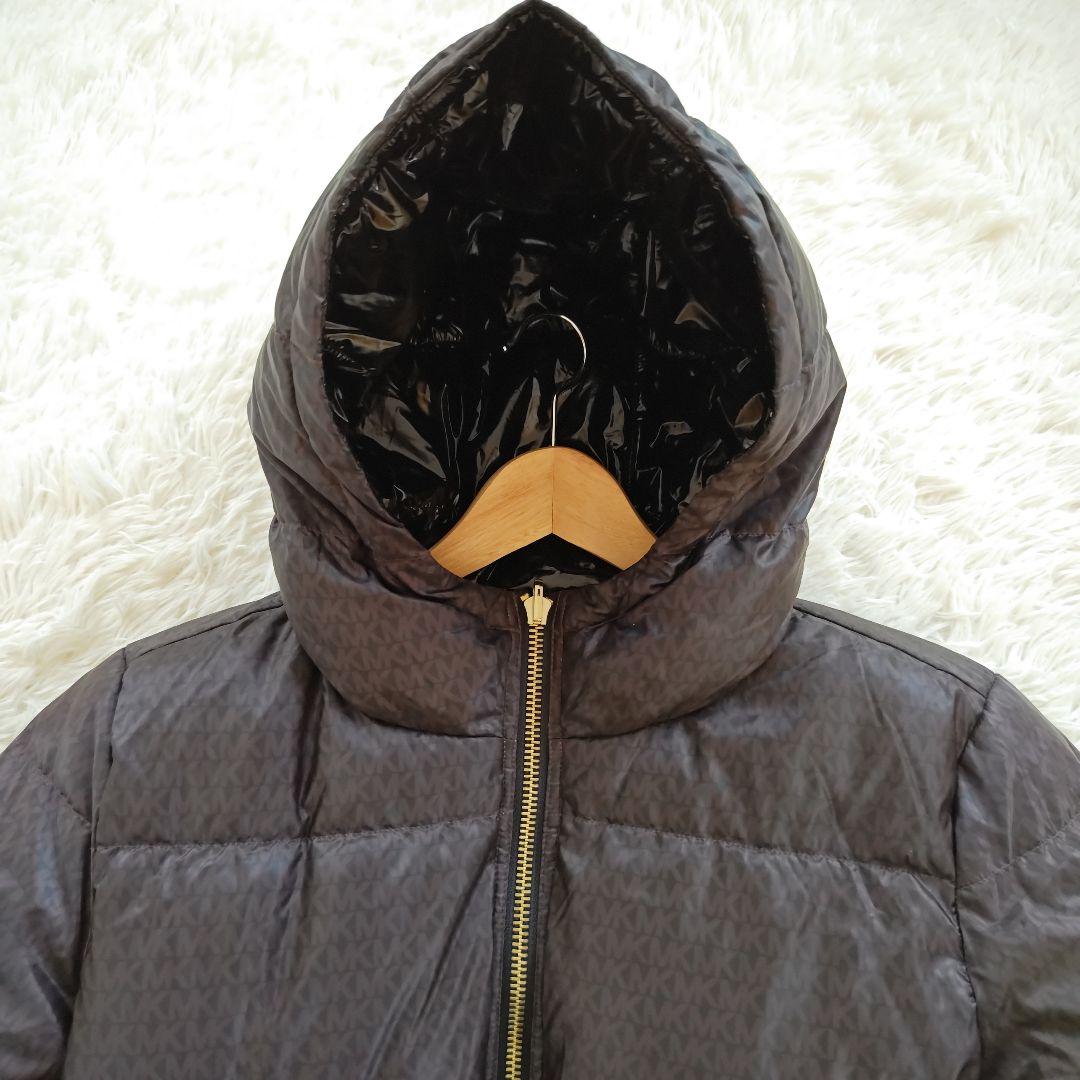 びにしうす様　マイケルコース リバーシブル ダウンジャケット シグネチャー ロゴ