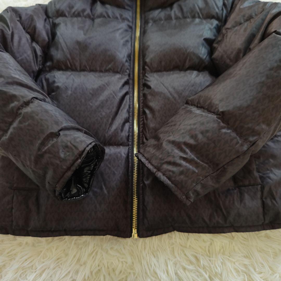 びにしうす様　マイケルコース リバーシブル ダウンジャケット シグネチャー ロゴ