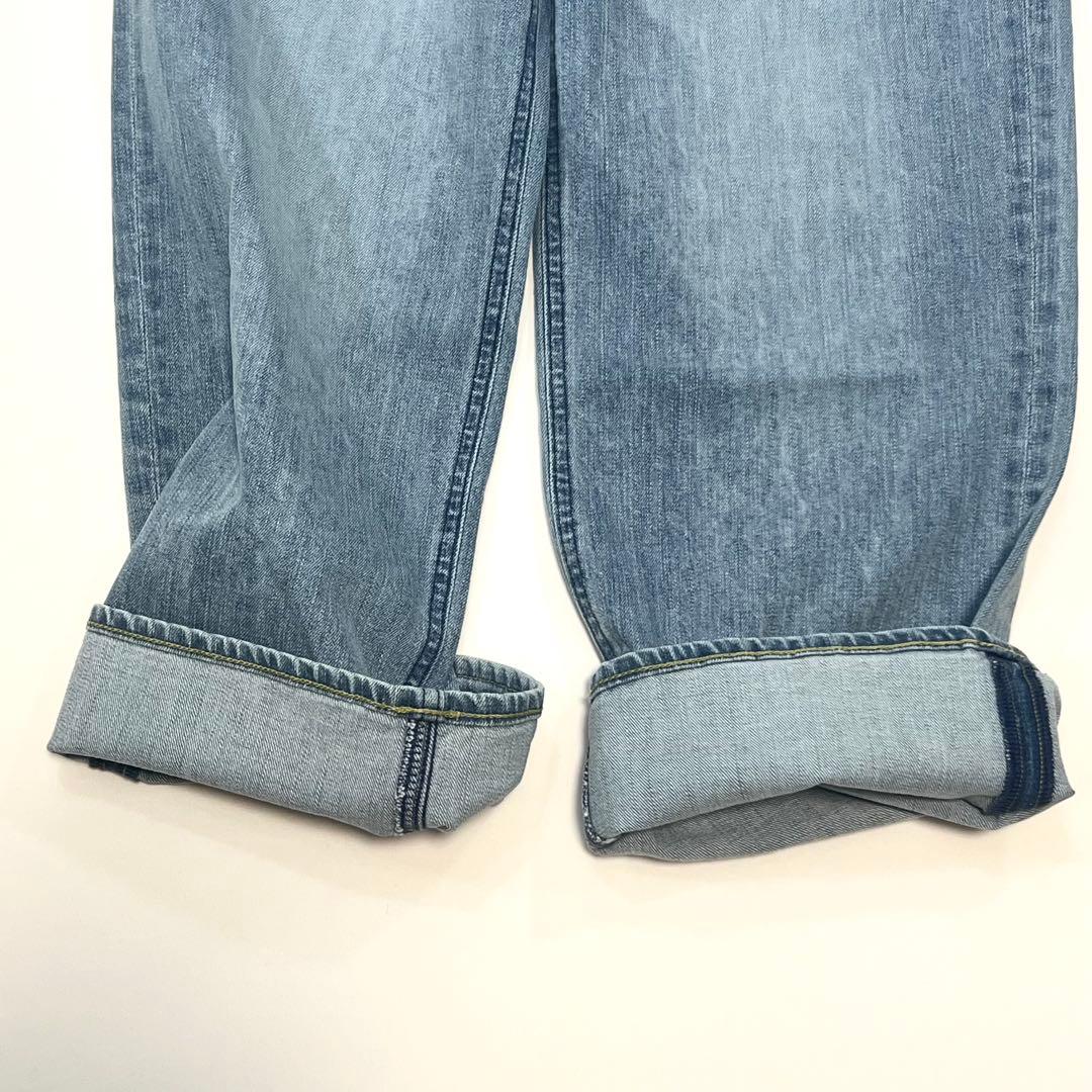 新品タグ付き YANUK JOAN / FVS ルーズストレート デニム 23