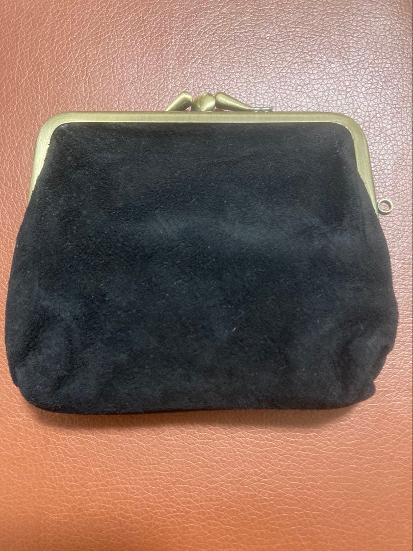 新品未使用　BrownBrown Gamaguchi wallet黒