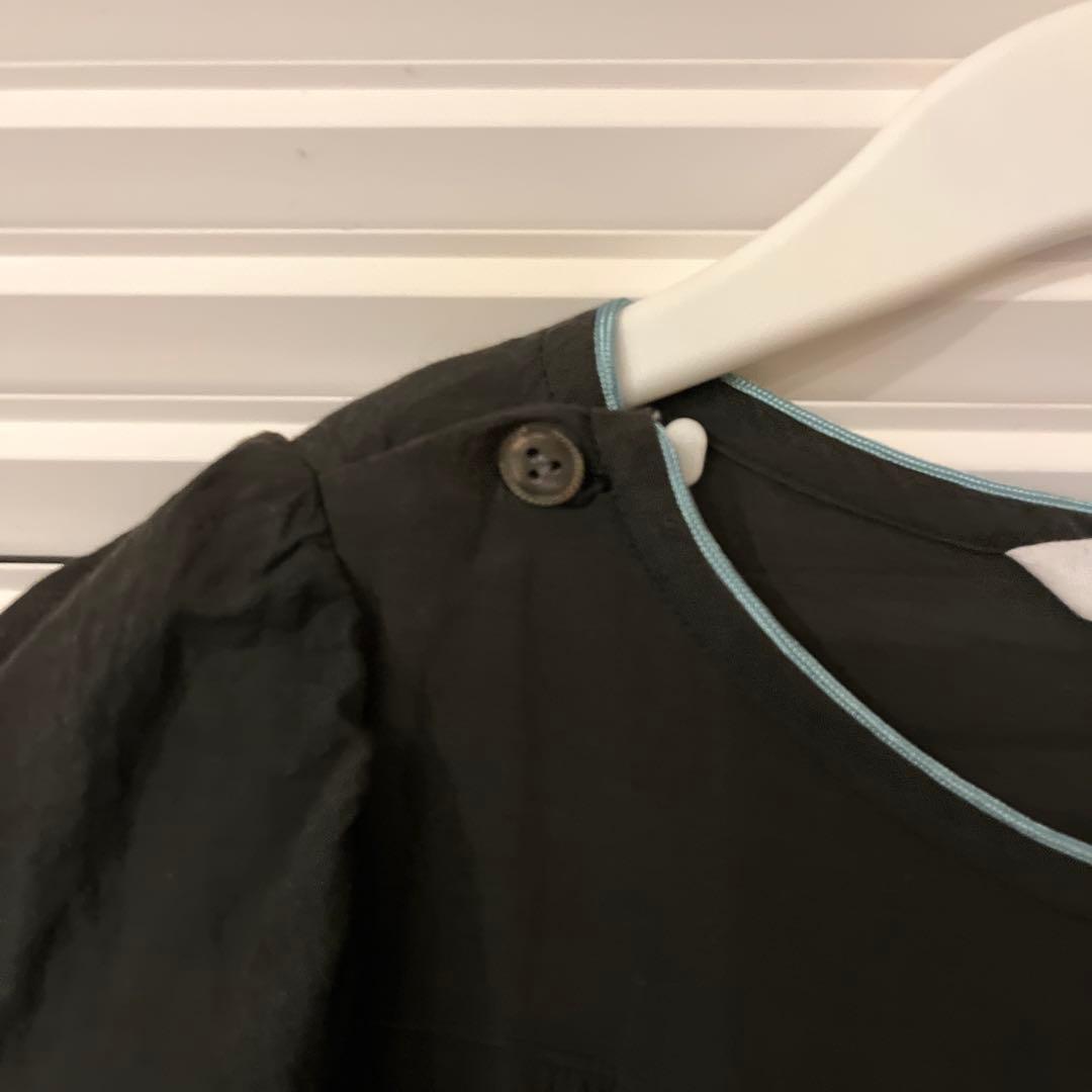 ミナペルホネン☆キッズpiha black 130ワンピース