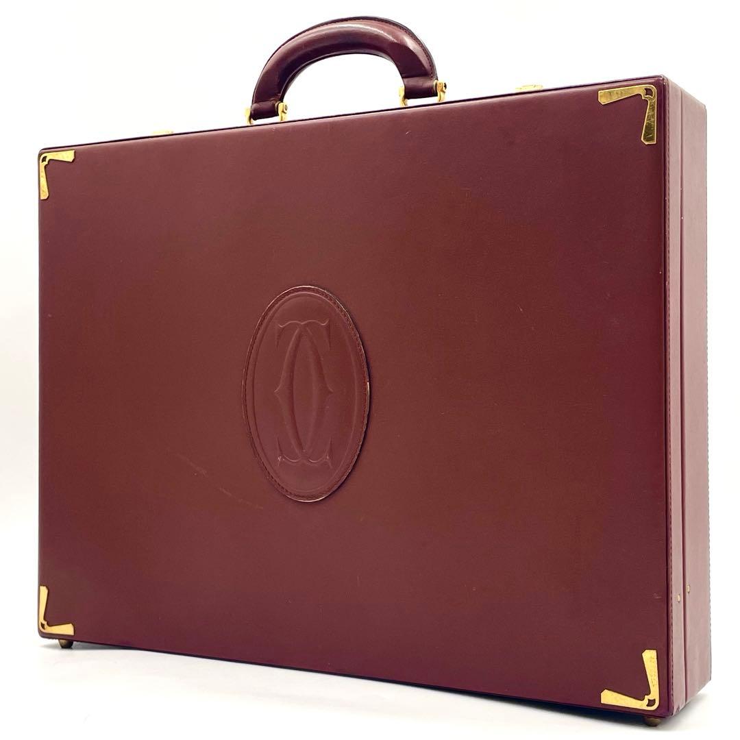 Cartier カルティエアタッシュケース マストラインダイヤルロック ビシネス