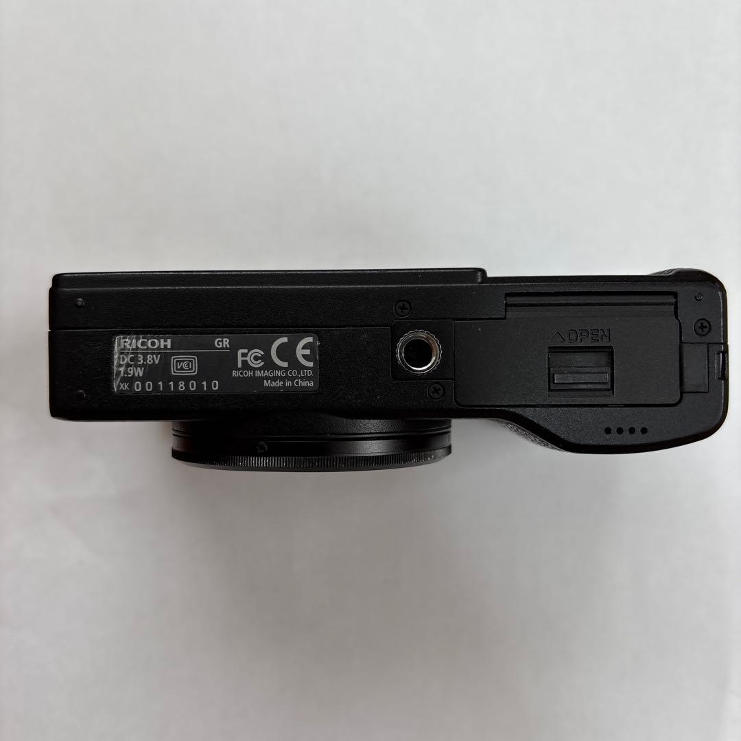 ★完動美品★RICOH GR ／専用革ケース付 ★僅少 シャッター数2901
