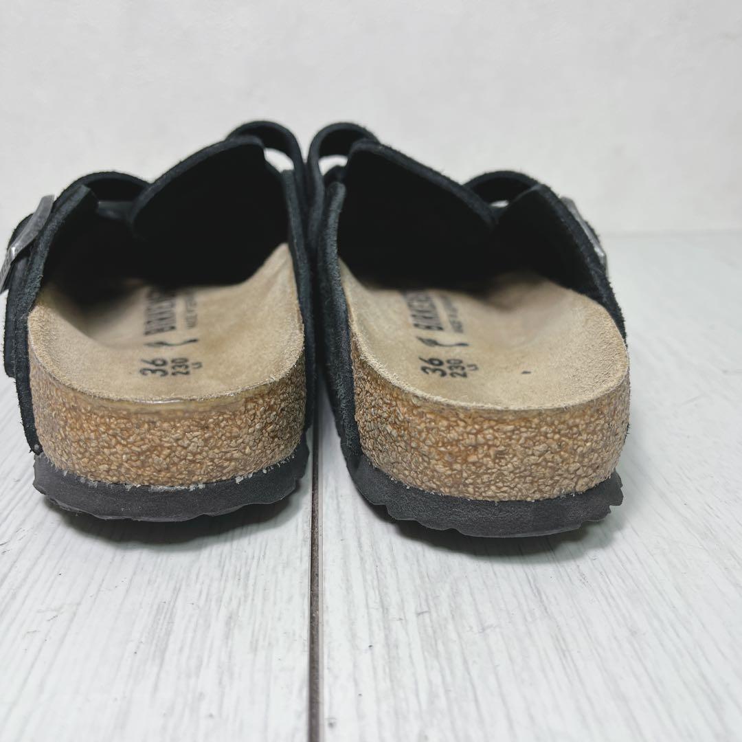 最終価格 Birkenstock ブラック ボストン36 ビルケンシュトック