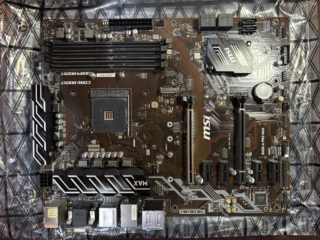 MSI B450-A PRO MAX マザーボード