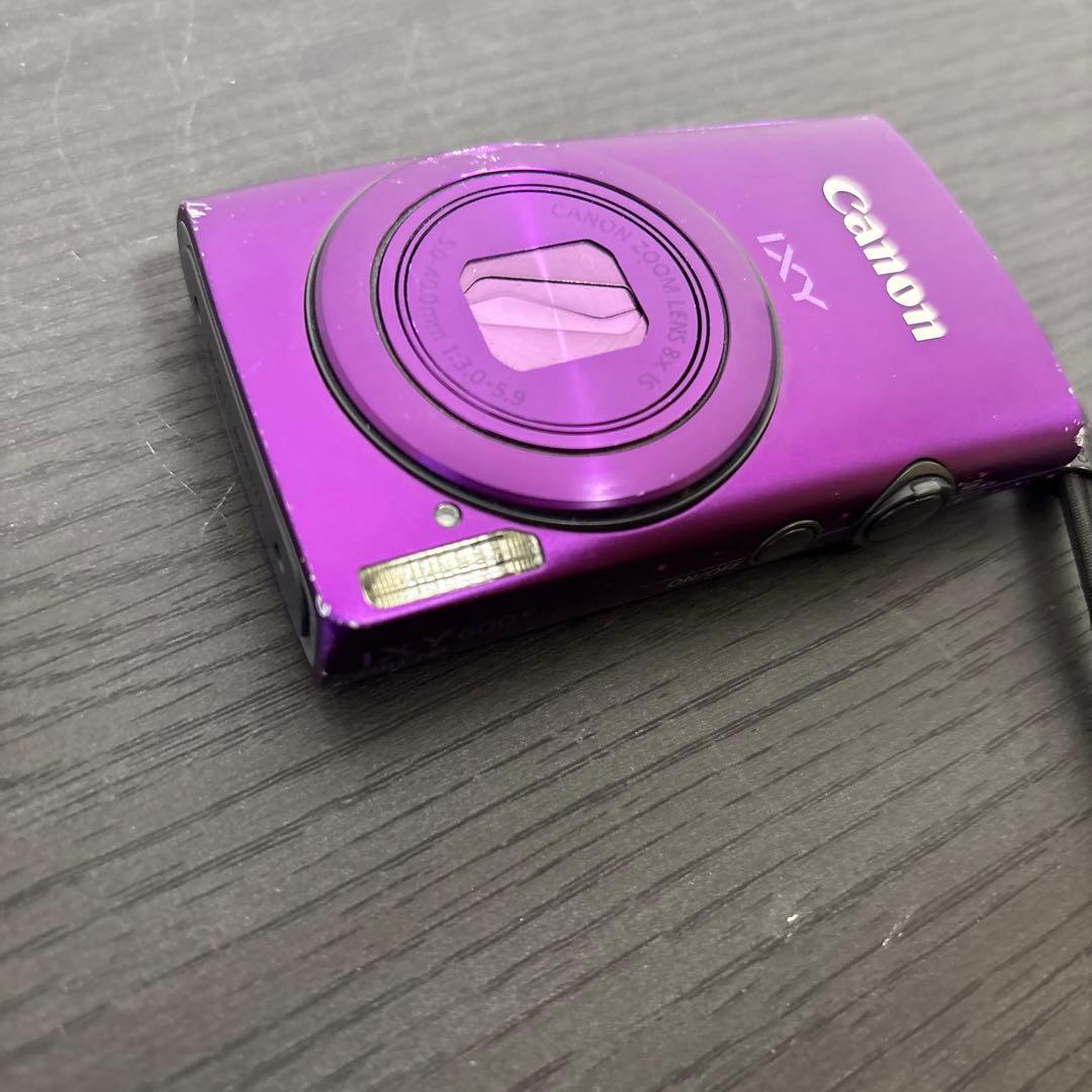 【動作確認済】 Canon IXY パープル 本体と付属品