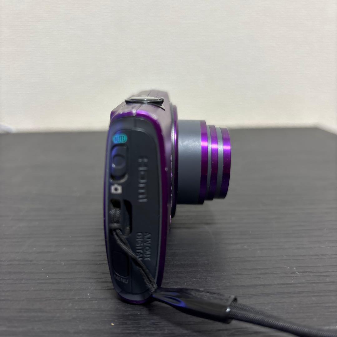 【動作確認済】 Canon IXY パープル 本体と付属品