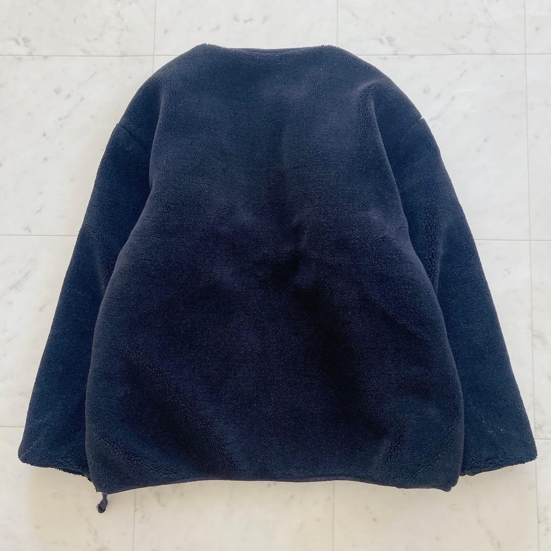 タイオン×ノーリーズ　ミリタリーリバーシブルショートダウン 黒